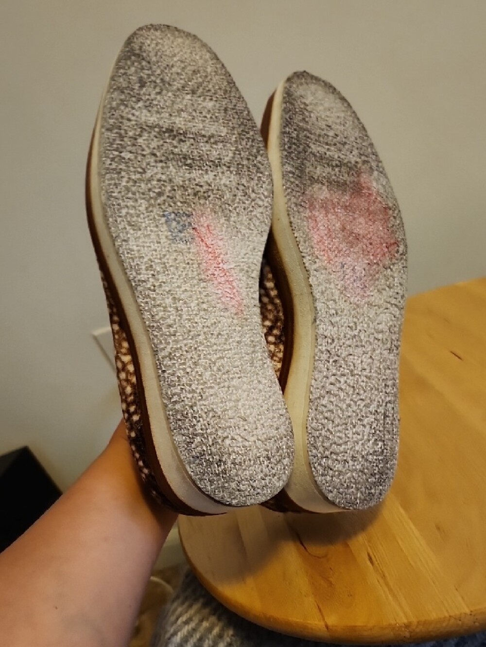 Free People Men's Tan and Brown Patterned Slip-On Loafers - Picture 8 of 8